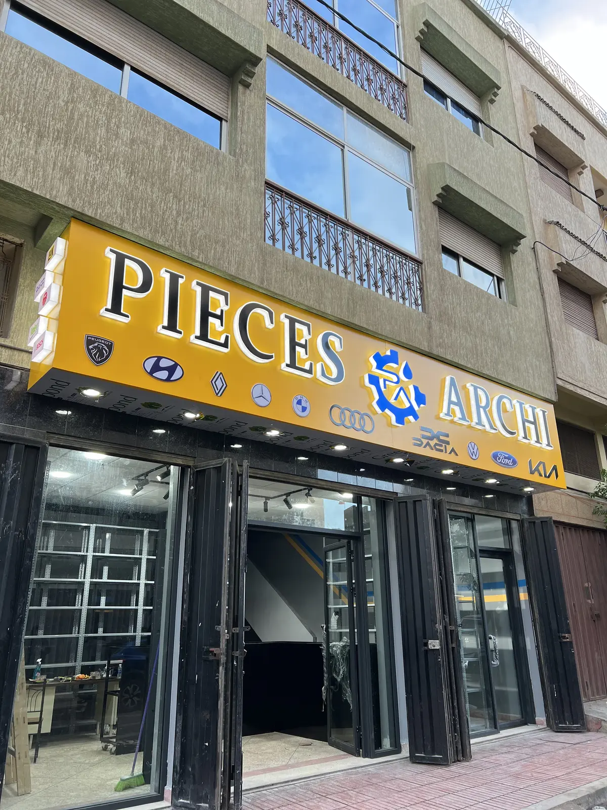 Réalisation Benik Pub — Enseigne 3D